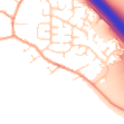Daytime road noise heatmap for LE6 0FZ