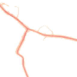 Daytime road noise heatmap for LE6 0HD