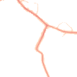 Daytime road noise heatmap for LE6 0HH