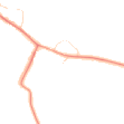 Daytime road noise heatmap for LE6 0HJ