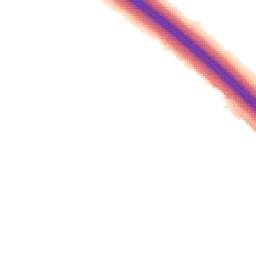 Night-time road noise heatmap for LE6 0JF