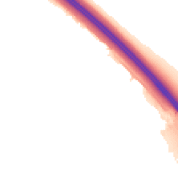 Night-time road noise heatmap for LE6 0LH