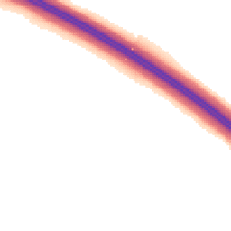 Night-time road noise heatmap for LE6 0LX