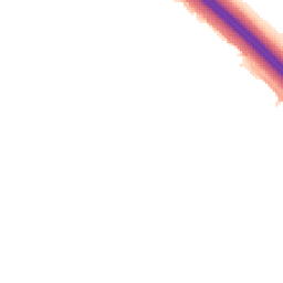 Night-time road noise heatmap for LE6 0NH