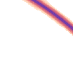 Night-time road noise heatmap for LE6 0PA