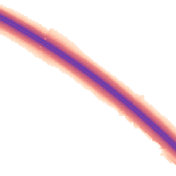 Night-time road noise heatmap for LE6 0PQ