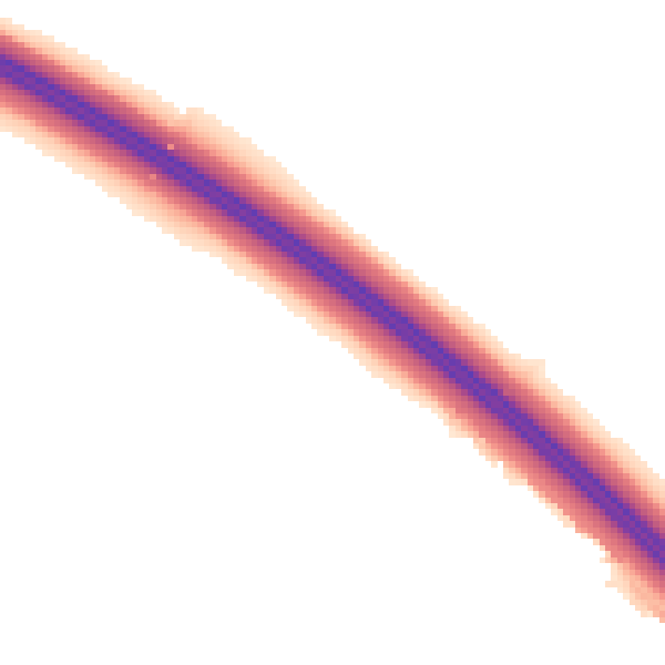 Night-time road noise heatmap for LE6 0PQ