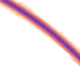 Night-time road noise heatmap for LE6 0PT