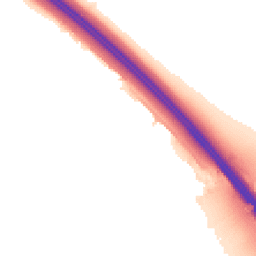 Night-time road noise heatmap for LE6 0QG