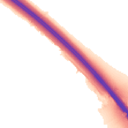 Night-time road noise heatmap for LE6 0QU