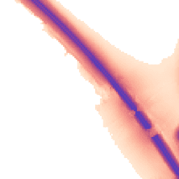 Night-time road noise heatmap for LE6 0SA