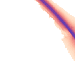 Night-time road noise heatmap for LE6 0XB