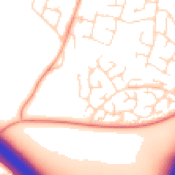 Daytime road noise heatmap for LE6 0YR