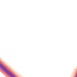 Night-time road noise heatmap for LE6 0YR