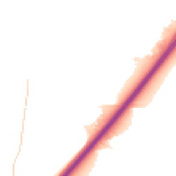 Night-time road noise heatmap for LE65 1AE