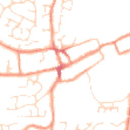 Daytime road noise heatmap for LE65 1AF
