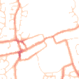 Daytime road noise heatmap for LE65 1AJ