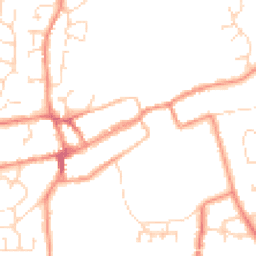 Daytime road noise heatmap for LE65 1AP