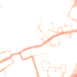 Daytime road noise heatmap for LE65 1AY