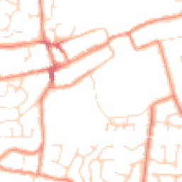 Daytime road noise heatmap for LE65 1BL