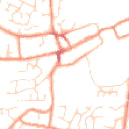 Daytime road noise heatmap for LE65 1BP