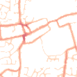 Daytime road noise heatmap for LE65 1BR