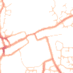 Daytime road noise heatmap for LE65 1BX