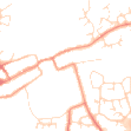 Daytime road noise heatmap for LE65 1DA