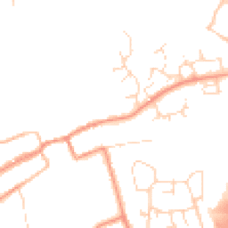 Daytime road noise heatmap for LE65 1DJ