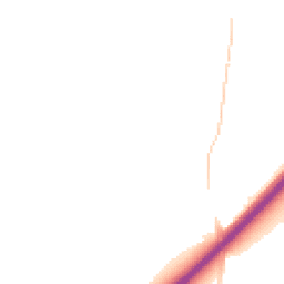 Night-time road noise heatmap for LE65 1DX