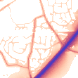 Daytime road noise heatmap for LE65 1ER