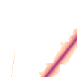 Night-time road noise heatmap for LE65 1FR