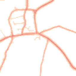 Daytime road noise heatmap for LE65 1GQ
