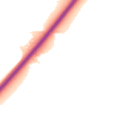 Night-time road noise heatmap for LE65 1GY