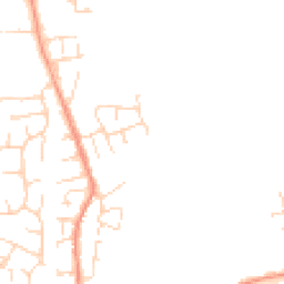 Daytime road noise heatmap for LE65 1JZ