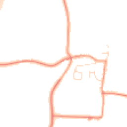 Daytime road noise heatmap for LE65 1RL
