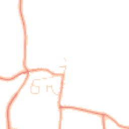 Daytime road noise heatmap for LE65 1RN