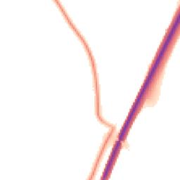 Night-time road noise heatmap for LE65 1RW