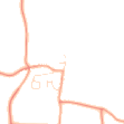 Daytime road noise heatmap for LE65 1RY