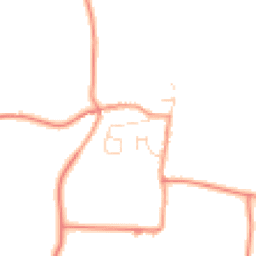 Daytime road noise heatmap for LE65 1SF