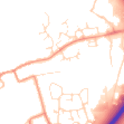Daytime road noise heatmap for LE65 1SQ