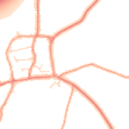 Daytime road noise heatmap for LE65 1SR