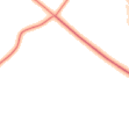 Daytime road noise heatmap for LE65 1TP