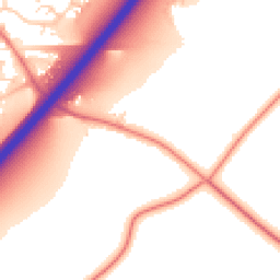 Daytime road noise heatmap for LE65 1TQ