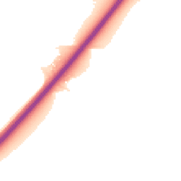 Night-time road noise heatmap for LE65 1TR
