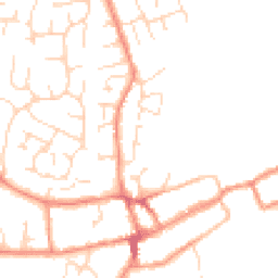 Daytime road noise heatmap for LE65 2JH
