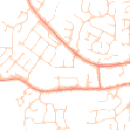Daytime road noise heatmap for LE65 2LR