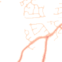 Daytime road noise heatmap for LE65 2PB