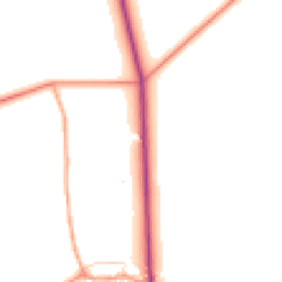 Daytime road noise heatmap for LE65 2RG