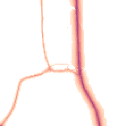 Daytime road noise heatmap for LE65 2TJ